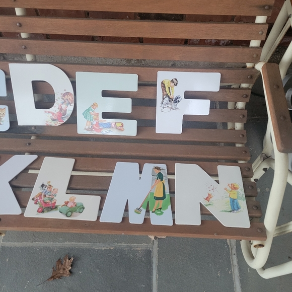 Vintage Style Dick & Jane Alphabet Book Bag - Picture 15 of 16